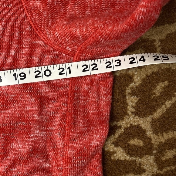 Antigua Women’s L Half-Zip Pullover Sweatshirt preppy Nautical Activewear Red - Picture 12 of 12